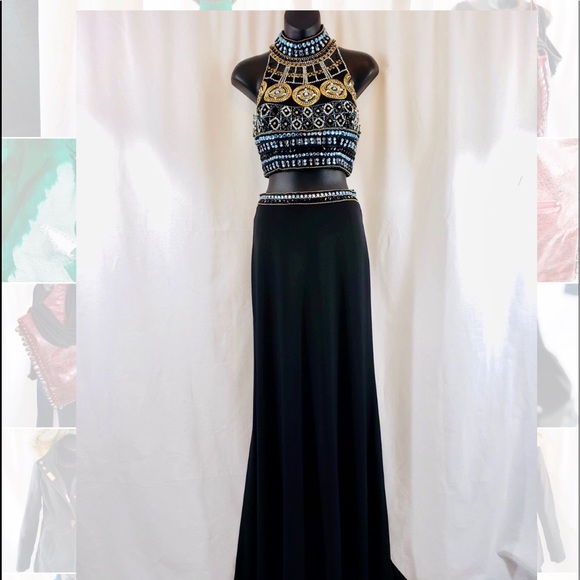 Sherry Hill two piece gown - Picture 2 of 8